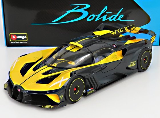 BUGATTI - BOLIDE W16 8.0 FOUR-TURBO 1850pk 500km/h 2020 -