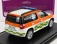 SKODA - YETI SUV FACELIFT (RESTYLING) AMBULANCE 2013 - ORANGE BLANC