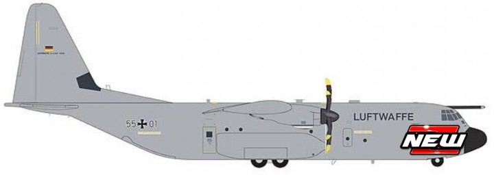 Lockheed C-130J-30 Super Hercules Luftwaffe Franco