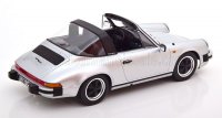 PORSCHE - 911 SC TARGA 1983 - MET EXTRA HARD-TOP - ZILVER