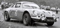 RENAULT - ALPINE A110 1600S N 5 RALLY OLYMPIA 1972 J.P.NICOLAS - J.TODT - BLEU