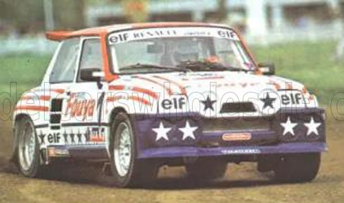 RENAULT - R5 MAXI TURBO N 1 RALLY CROSS 1987 G.ROU