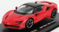 FERRARI - SF90 HYBRID STRADALE 2019 - CON VETRINA - WITH SHOWCASE