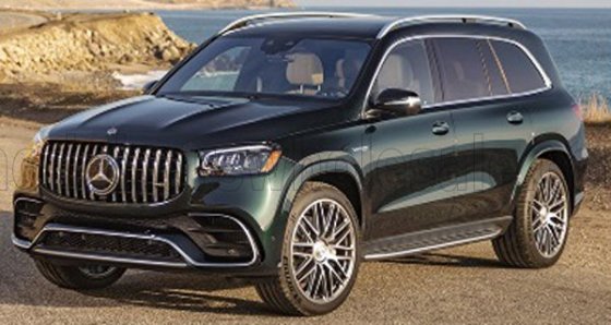 MERCEDES BENZ - GLS-CLASS (X167) AMG 2019 - EMERALD VERT