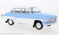 Wartburg 312, bleu ciel / blanc, 1965