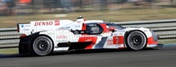 TOYOTA - GR010 3.5L TURBO HYBRID V6 TEAM TOYOTA GAZOO RACING N 7 2e 24h LE MANS 2022 M.CONWAY - K.KOBAYASHI - JMLOPEZ- AVEC  SHOWCASE -