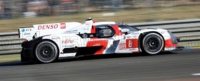 TOYOTA - GR010 3.5L TURBO HYBRID V6 TEAM TOYOTA GAZOO RACING N 8 WINNAAR 24h LE MANS 2022 S.BUEMI - B.HARTLEY - R.HIRAKAWA - CON VETRINA - MET VITRINE