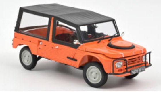 Citroën Méhari 4x4 1979 Kirghiz Oranje 1/18 NOREV