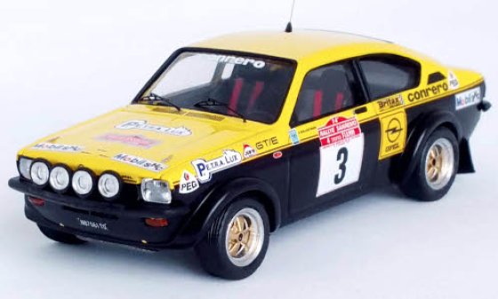 Opel Kadett C GT/E, No.3, Rallye WM, Rallye San Remo, A.Ballestrieri/S.Maiga, 1976
