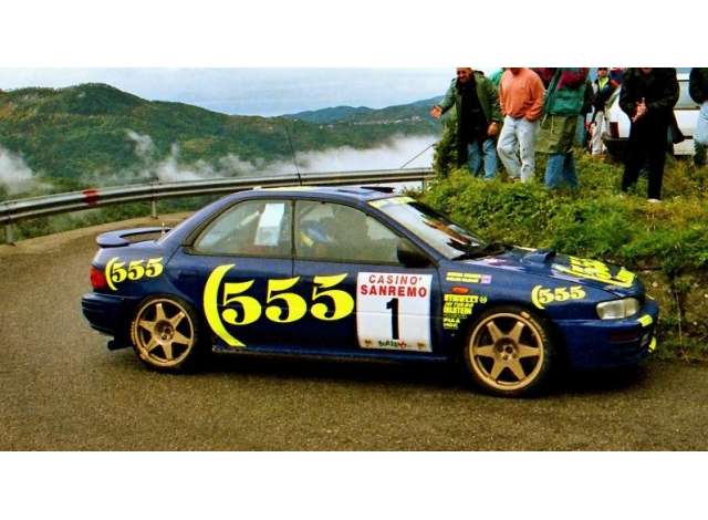 Subaru Impreza 555 #1 Collin McRae/ Derek Ringer w