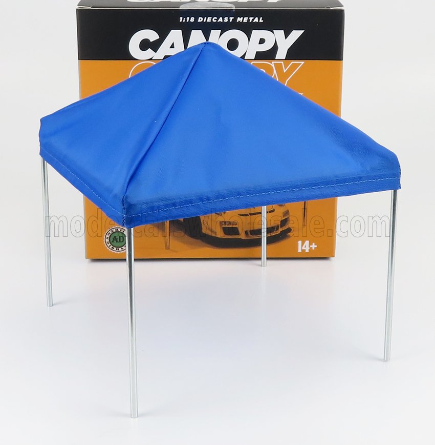 ANOPY SET MET FRAME EN COVER - CHROOMBLAUW