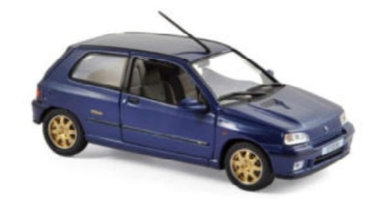 Renault Clio Williams 1996 Blauw 1:43
