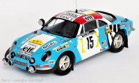 Alpine Renault A110, No.15, Rallye WM, Safari Rallye, J-L.Therier/V.Laverne, 1974