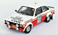 Ford Escort MK II RS, RHD, No.28, Thomas Cook, Rallye WM, RAC Rallye, S.van der Merwe/F.Boshoff, 1980