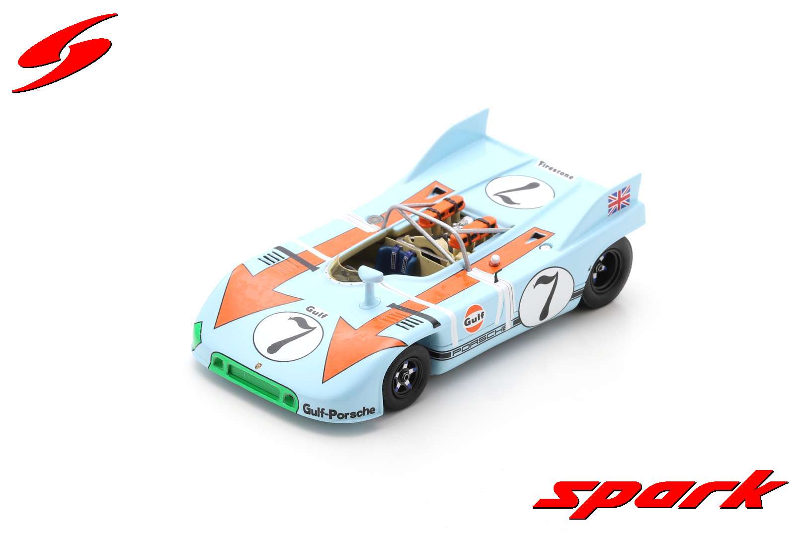 PORSCHE 908/3 N°7 TARGA FLORIO 1971 J. SIFFERT B.