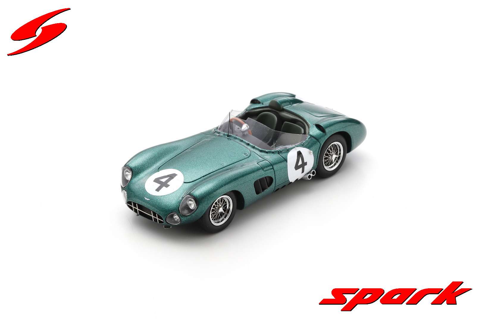 ASTON MARTIN DBR1 N°4 24H LE MANS 1961 R. SALVADO