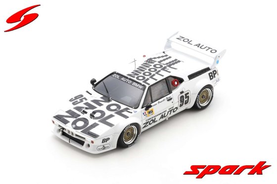BMW M1 N°95 24H LE MANS 1980 F. SERVANIN L. FERRIER P-F. ROUSSELOT