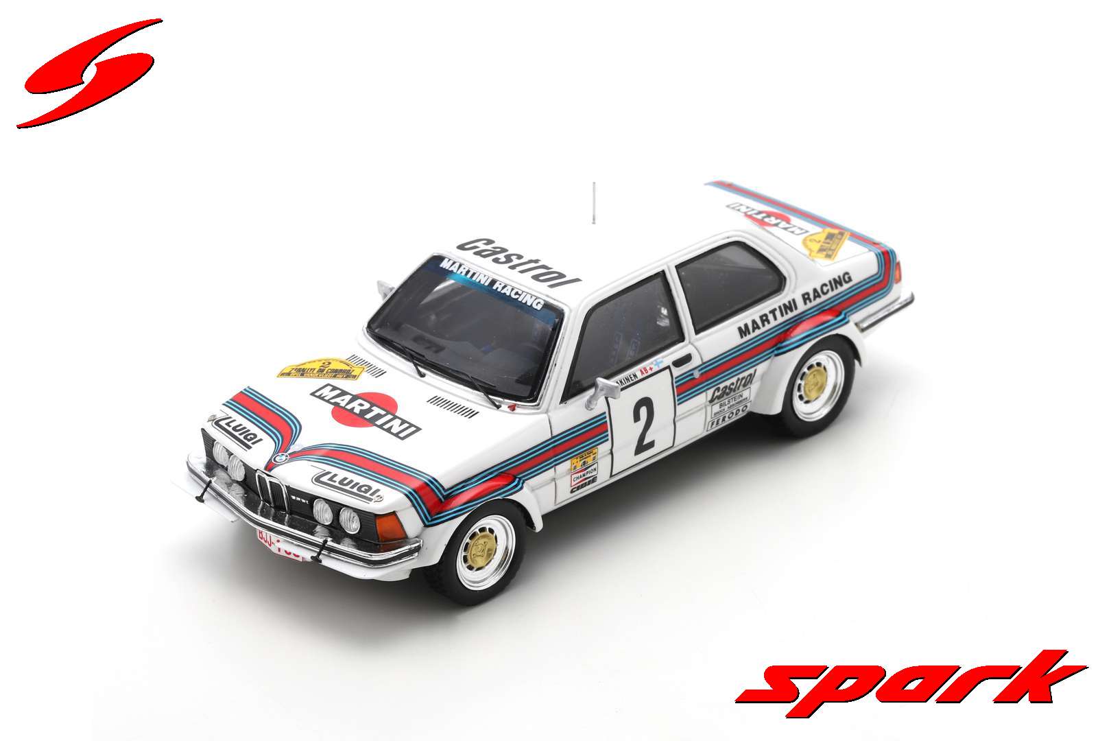 BMW 323 GR2 N°2 RALLYE DU CONDROZ 1980 T. MÄKINE