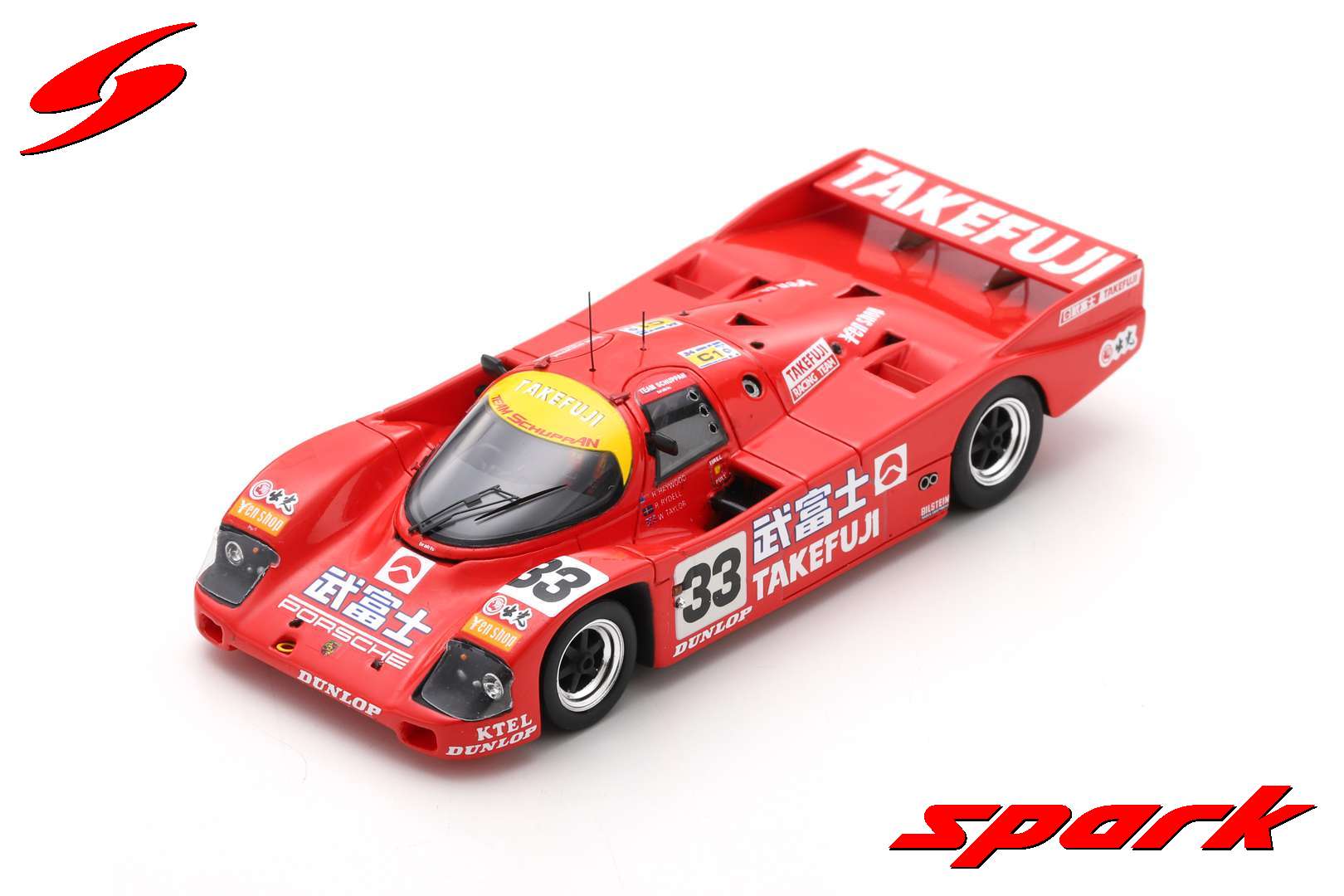 PORSCHE 962 C N°33 12th 24H LE MANS 1990 H. HAYWO