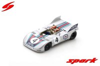 PORSCHE 908-3 N°4 3th 1000KM NÜRBURGRING 1971 G. VAN LENNEP H. MARKO