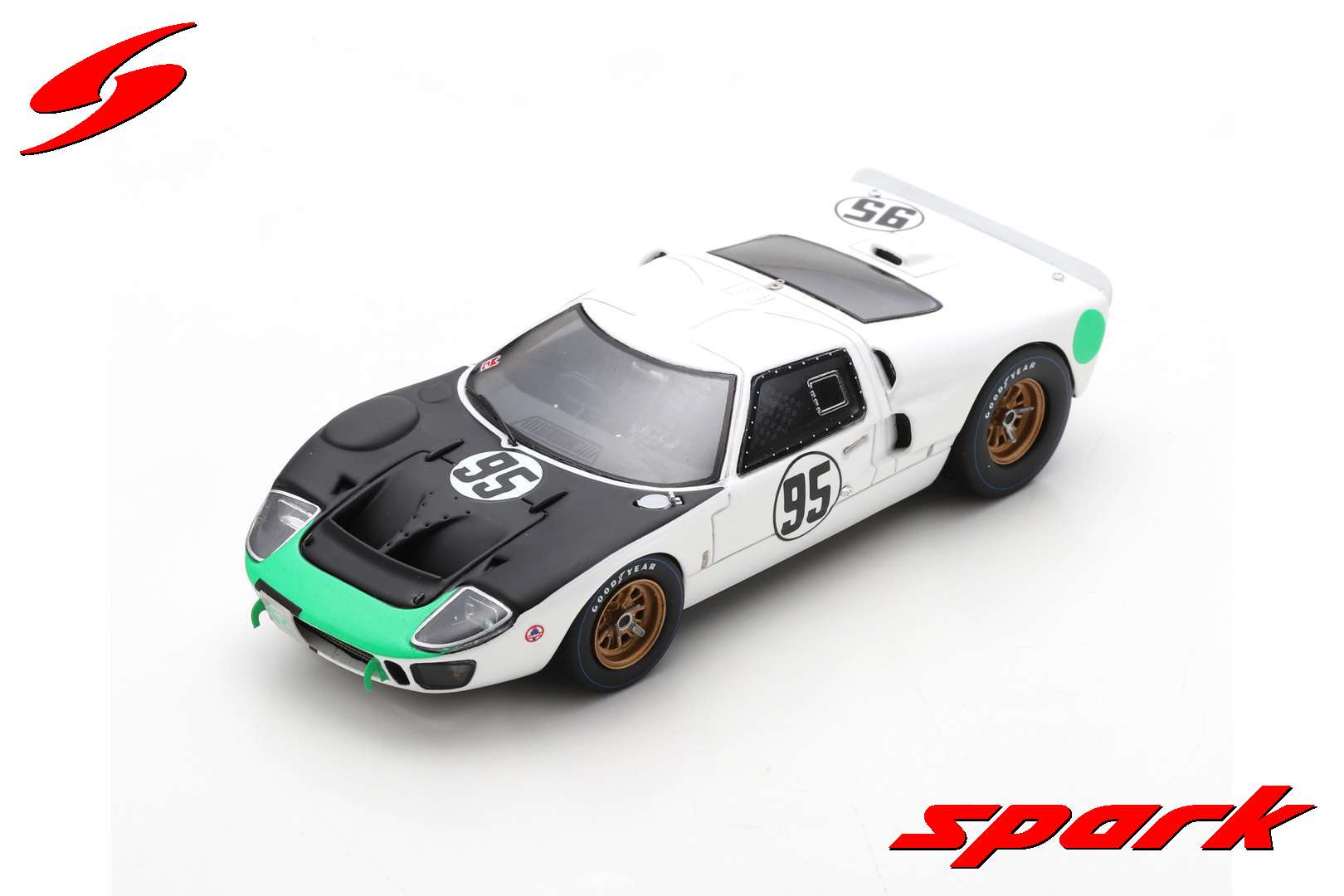 FORD GT40 MK2 N°95 3th 24H DAYTONA 1966 W. HANSGE