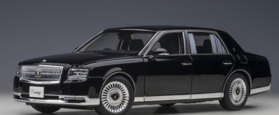 Toyota Century avec rideaux (Noir)