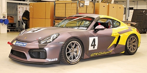 PORSCHE CAYMAN GT4 CLUBSPORT, PORSCHE TESTCAR WEIS