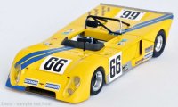 Chevron B21, RHD, No.66, AEG , 24h Le Mans, B.Robinson/J.M.Uriarte/H.le Guellec, 1973