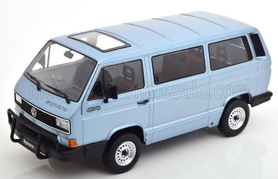 VOLKSWAGEN - T3 MINIBUS SYNCRO 1987 - LICHTBLAUW MET
