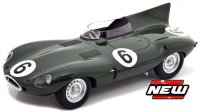 Jaguar D-TYPE LONGNOSE #6 HAWTHORN/BUEB WINNER 24H LE MANS 1955