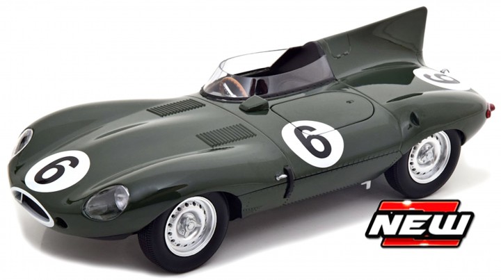 Jaguar D-TYPE LONGNOSE #6 HAWTHORN/BUEB WINNER 24H