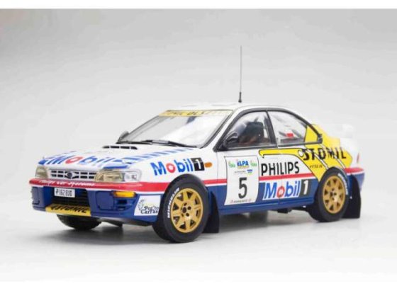 Subaru Impreza 555, No.5, Mobil 1, Elpa Rally Halkidiki 1997, 1:18