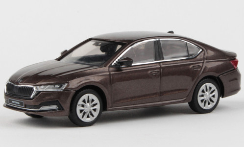 Skoda Octavia IV, metallic-bruin, 2020