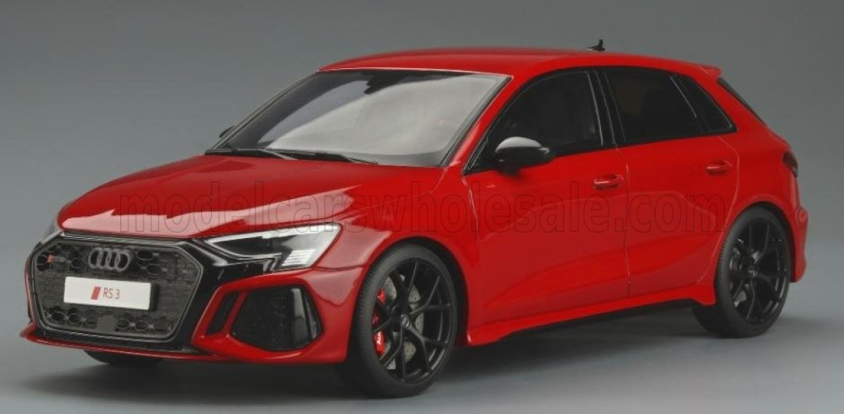 1:18 Audi RS3 Sportback 2021 - Rouge 