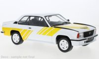 Opel Ascona B 400, blanc/ jaune, 1982