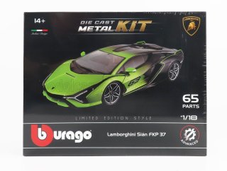 Lamborghini Sian FKP 63 Hybrid 2020 modèle réduit 1/18 par Bburago