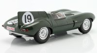 JAGUAR- D-TYPE B.S.CUNNINGHAM TEAM N 19 WINNER 12h SEBRING 1955 HAWTHORN - WALTERS - BRITISH RACING GREEN