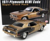 PLYMOUTH - BARRACUDA HEMI COUPE SUPER TRACK PACK 1971 - GOLD GLACK