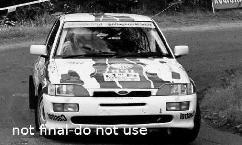 Ford Escort RS Cosworth, No.18, Rally WM, Rallye B