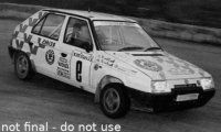 Skoda Favorit, No.9, Rally WM, Rally Monte Carlo , P.Sibera/P.Gross, 1993
