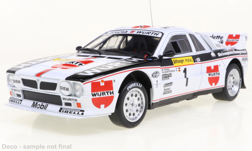 Lancia 037 Rally, No.1, Rally WM, Rally Deutschlan
