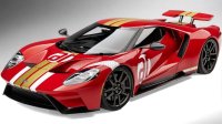 FORD USA - GT HERITAGE EDITION ALAN MANN - RED GOLD STRIPES