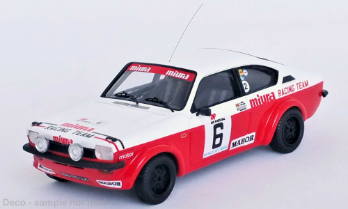 Opel Kadett C GT/E, No.6, Miura Racing Team, Rally