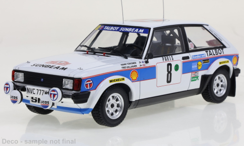 Talbot Sunbeam Lotus, No.8, Rallye WM, Rally Monte