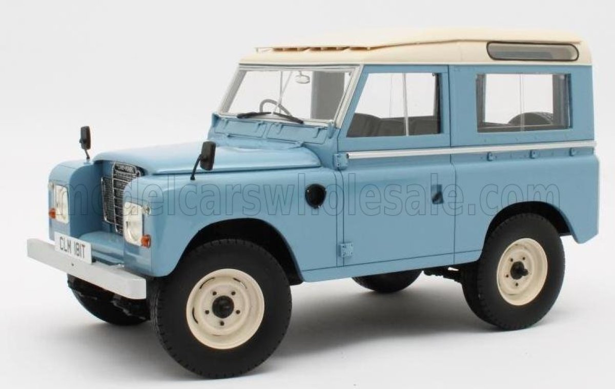 in beroep gaan Manieren Ass Schaalmodel Land Rover - Land 88 3 Series Hard-top 1971 - Blauw 1/18