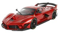 FERRARI - FXX-K EVO HYBRID 6.3 V12 1050hp 2018 - EXCLUSIVE CARMODEL - ROSSO FUOCO - MET RED