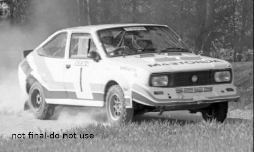 Skoda MTX 160 RS, No.1, Rally WM, Rally Pribram, V