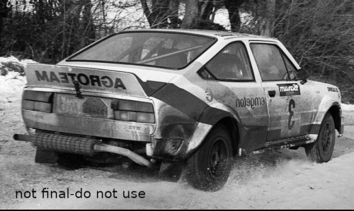 Skoda MTX 160 RS, No.3, Rally WM, Rallye Vala?ska?