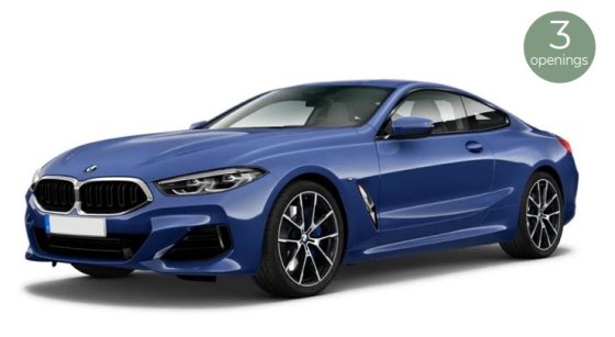 BMW M850i 2019 modèle réduit 1/18 de Norev