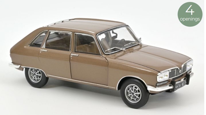 Renault 16 TX 1974, Metallic Beige 1:18
